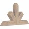 Ekena Millwork Saratoga Smooth Timber Gable Bracket, Douglas Fir, 48"W x 28"H x 5 1/2"D x 5 1/2"F, 14/12 Pitch GBW048X28X0606SAR00SDF - alternate 5